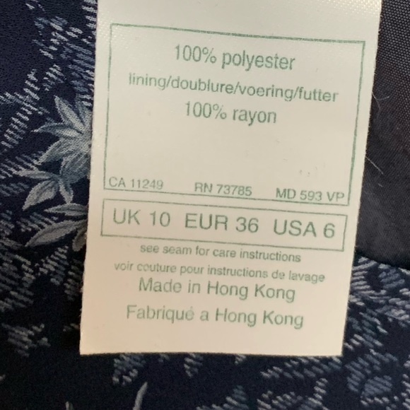 Vintage 1996 Laura Ashley Mini Dress Babydoll - Picture 5 of 6